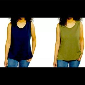 Nautica Ladies' Sleeveless T-shirt Top - size XXL